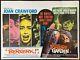 Berserk / Torture Garden Original Quad Movie Poster Joan Crawford Amicus Cushing