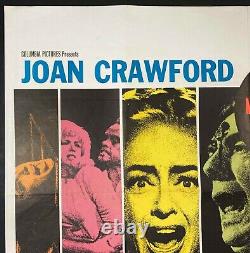 Berserk / Torture Garden Original Quad Movie Poster Joan Crawford Amicus Cushing