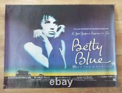 Betty Blue 1986 Original Quad Movie Poster Rare