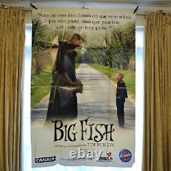 Big Fish original French movie film poster Tim Burton 2003 rarer version