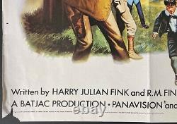 Big Jake Original Quad Movie Cinema Poster John Wayne Maureen O'Hara 1972