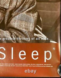 Big Sleep Original Quad Movie Poster Humphrey Bogart John Huston RR