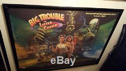 Big Trouble In Little China Quad Poster cinema movie film poster Original 1980s