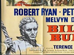 Billy Budd Original Quad Movie Cinema Poster Peter Ustinov Terence Stamp 1962