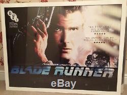 Blade Runner 2015 Bfi The Final Cut British Quad Film Poster Ltd Edition Framed