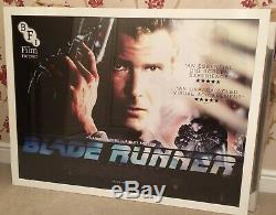 Blade Runner 2015 Bfi The Final Cut British Quad Film Poster Ltd Edition Framed