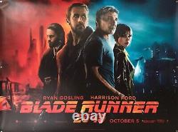 Blade Runner 2049 (2017), Original UK Quad Movie Poster
