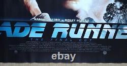 Blade Runner The Final Cutrare Original Bfi 2015 Uk Quad Film Poster