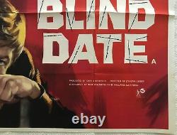 Blind Date Original Movie Quad Poster 1959 Hinchcliffe Art, Hardy Krüger