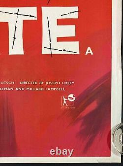 Blind Dates Original Quad Movie Cinema Poster Stanley Baker Hardy Kruger 1959