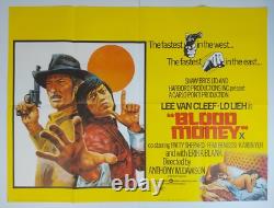 Blood Money Original Uk Quad Movie Poster 1975