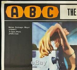 Blow Up Original Quad Movie Poster Antonioni Redgrave Hemming ABC Cinema 1966