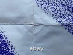 Blue Water White Death /maneater (1971) Original Uk Quad Cinema Poster Folded