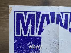 Blue Water White Death /maneater (1971) Original Uk Quad Cinema Poster Folded