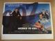 Bond 007 Licence To Kill Original 1989 Quad Movie Poster 40x30 Timothy Dalton