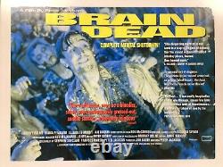 Braindead 1992 Original UK Quad Movie Poster 30x40 Inches