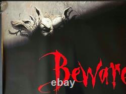 Bram Stoker's Dracula ORIGINAL Quad Movie Film Cinema Poster Coppola 1992