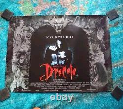Bram Stoker's Dracula Quad Poster ORIGINAL Excellent Condition Rolled Coppola