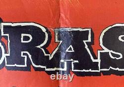 Brass Legend ORIGINAL Quad Movie Film Cinema Poster Hugh O'Brian Raymond Burr 58