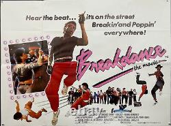 Breakdance (1984) original vintage UK quad movie poster