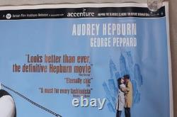 Breakfast at Tiffany's Original 2001 BFI British Quad Poster Audrey Hepburn