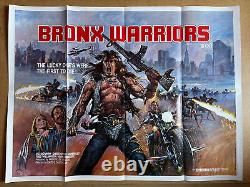 Bronx Warriors Original British Quad Cinema Movie Poster