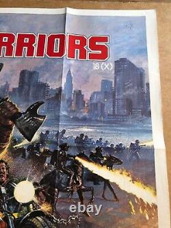 Bronx Warriors Original British Quad Cinema Movie Poster