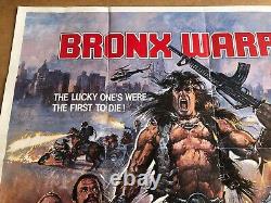 Bronx Warriors Original British Quad Cinema Movie Poster