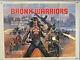 Bronx Warriors Original Uk British Quad 30x40 Film Poster 1983