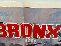 Bronx Warriors Original UK British Quad 30x40 Film Poster 1983