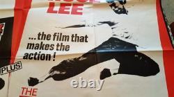 Bruce Lee Original Quad Cinema Poster And American 1 Sheet