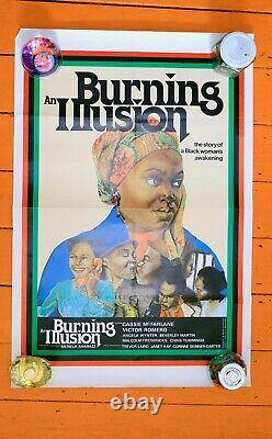 Burning An Illusion 1980 MOVIE POSTER RARE BFI 30X20 DOUBLE CROWN