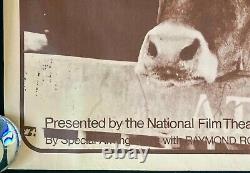 Buster Keaton Film Festival Academy Cinema One Original Quad Movie Poster 1970