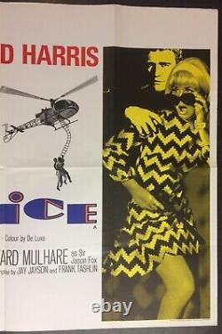 CAPRICE 1967 Original Cinema UK Quad Movie POSTER Doris Day Richard Harris