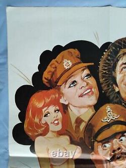 CARRY ON ENGLAND (1976) original UK quad poster Arnaldo Putzu artwork