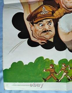 CARRY ON ENGLAND (1976) original UK quad poster Arnaldo Putzu artwork