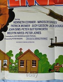CARRY ON ENGLAND (1976) original UK quad poster Arnaldo Putzu artwork