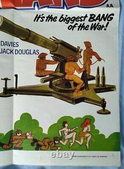 CARRY ON ENGLAND (1976) original UK quad poster Arnaldo Putzu artwork