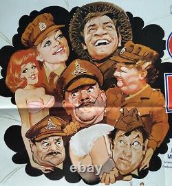 CARRY ON ENGLAND (1976) original UK quad poster Arnaldo Putzu artwork