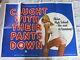 Caught With Their Pants Down Original Uk Quad Film Poster Folded 1976 Adult Porn