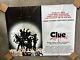 Clue (1985) Original Cinema Quad Poster Tim Curry 30x40 Folded Movie