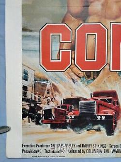 CONVOY (1978) original UK quad poster Kris Kristofferson, Ali McGraw