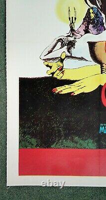 COUNTESS DRACULA (1971) original UK quad movie poster HAMMER HORROR linen-backed