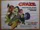 Craze (1974) Original Uk Quad Film/movie Poster, Horror, Jack Palance, Rare