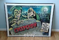 CREEPSHOW (1982) original UK quad movie poster George Romero Stephen King