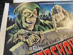 CREEPSHOW Original 1982 British Quad Movie Poster, C8.5 Very Fine/Near Mint