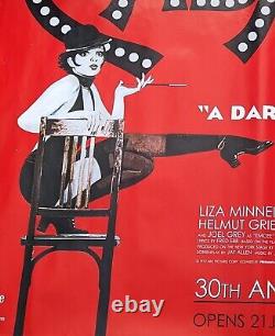 Cabaret BFI 30th Anniversary Liza Minelli Original Cinema Movie Quad Poster 2002