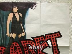 Cabaret Original 1972 Movie Quad Poster Liza Minnelli Michael York Bob Fosse