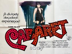 Cabaret Original 1972 Quad Poster Liza Minnelli Michael York