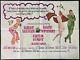Cactus Flower Original Quad Movie Poster Ingrid Bergman Goldie Hawn 1969